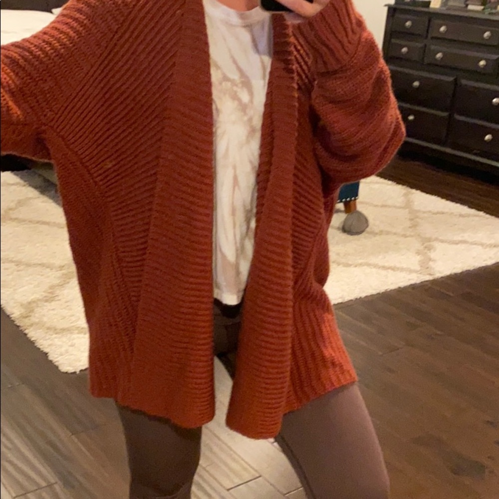 Copper color sweater